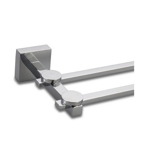 solid brass double towel bar for bathroom accessories towel holder in the bathroom towel rack