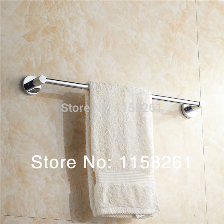 stainless steel chrome single bar towel rack for bathroom towel bar holder hardware bathroom accessories kh-3924