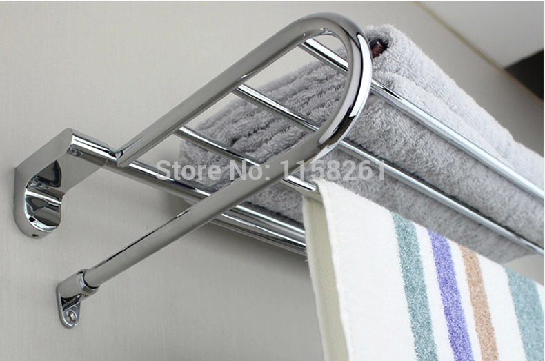 bath towel bar towel holder,solid brass made chrome finished, bathroom products,bathroom accessories fm-4162