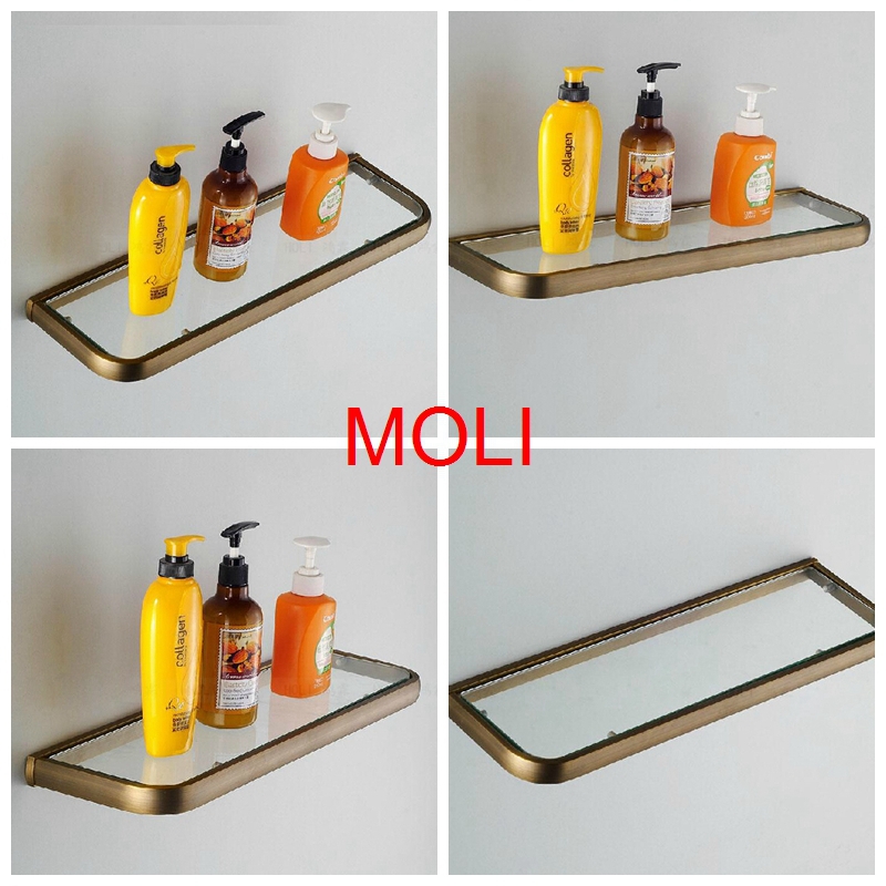 glass shelf wall mounted cosmetic shelf bathroom hardware glass shelves for bathroom shower