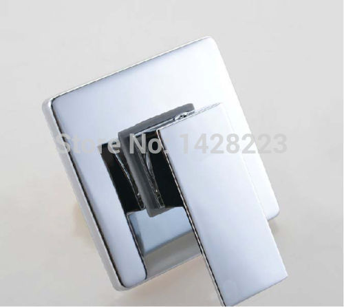 modern new designed wall mounted shower faucet square shape control valve single handle faucet valve