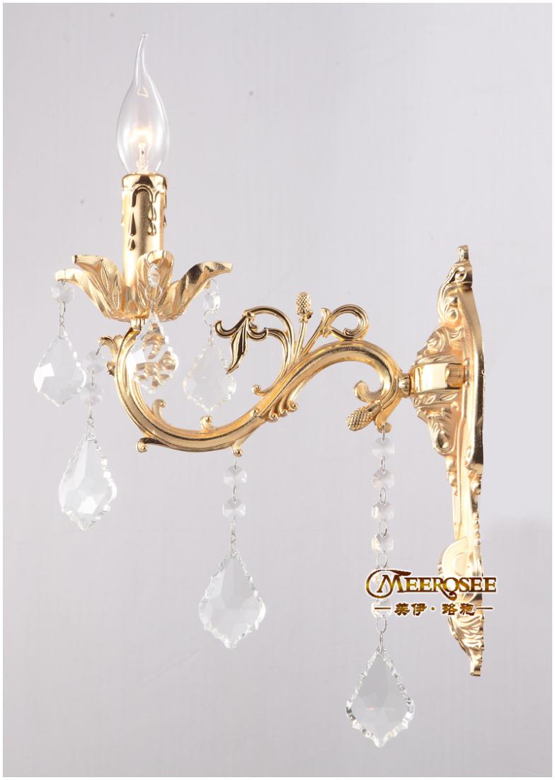 classic crystal wall light gold wall sconces lamp small wall brackets wall light