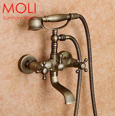 antique bathtub faucet wall telephone bath shower faucets with hand shower
