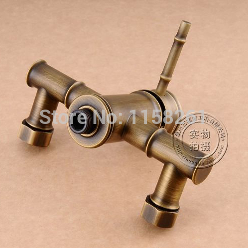 garden guarantee cold and antique bronze washing machine fast open faucet lengthen mop pool bath faucet hj-0218