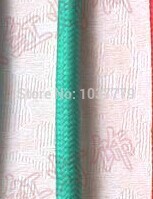dark green color 100meters in one roll round 2-core fabric wire edison vintage lamp cable