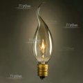 2pcs vintage edison lamp bulb light ,c35 40w e14 retro industry incandescent bulb