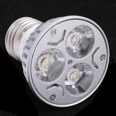 5pcs/lot led spotlight e27 220v/110v 3w 270lm warm white/whire led lamp spot light [others-6911]
