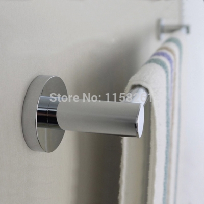 (60cm 24")single towel bar whole brass chrome towel rail, towel holder bath towel rack modern bathroom fm-1224