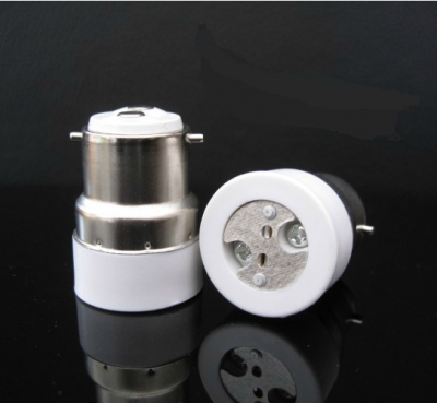 b22 to mr16 adapter material fireproof material socket adapter [b22-ba15d-ba15s-socket-5404]