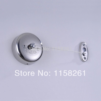 good quality retractable single line indoor clothesline el style clothes drying line stainless steel clothesline hj-1256 [hair-dryer-holder-amp-clothes-horse-3611]