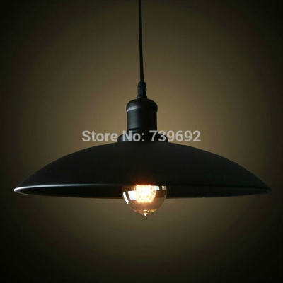 loft pendant lights vintage industrial antique modern restaurant ceiling lamp shade use dia.32*h13cm [iron-pendant-lights-4614]