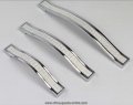 modern 96mm crystal handle and knobs matte silver drawer pull /furniture hardware handle / door pull continental c:96mm l:108mm