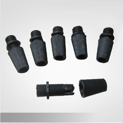 promotions! (100pcs/lot ) black plastic cable strain relief wire clamp cable grip wire clip