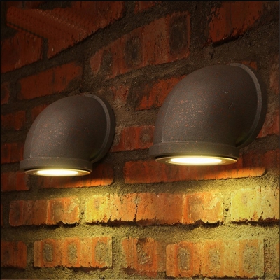 vintage industrial pipe lamps loft metal wall sconces retro creative lights bar restaurant bedside decoration luminaire lighting
