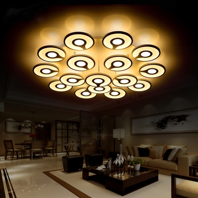2016 minimalist modern led ceiling lights for living room bedroom ac 85-265v lamparas de techo modern led ceiling lamp fixtures