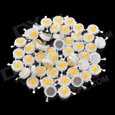 400pcs/lot diy 80-100 lm led 1w lamp high power white/warm white 1w led chip beads