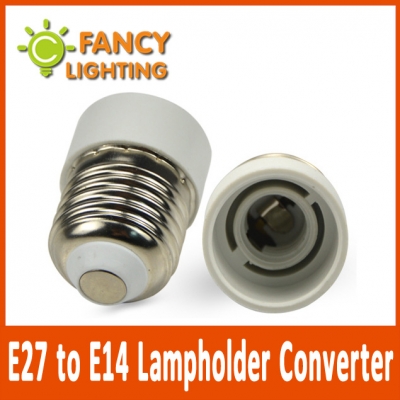 5 pcs/lot e27 to e14 light lamp bulb adapter converter lamp holder converter light holder converter socket light bulb holder [lamp-holder-converter-1027]