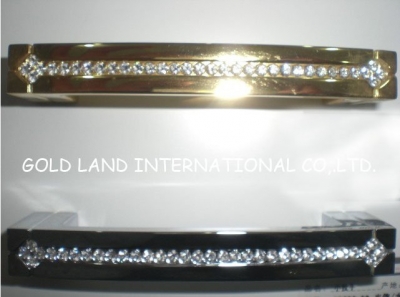 96mm golden-color k9 crystal glass bedroom furniture handle