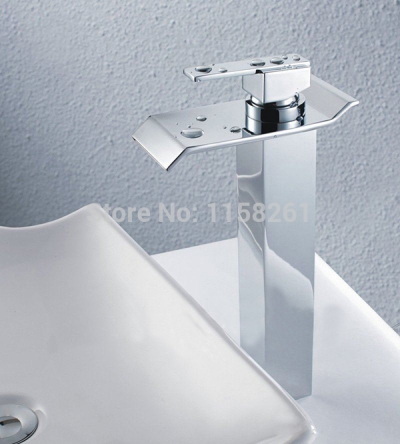 bathroom basin faucet chrome vessel basin mixer tap vanity faucets brass tap bath waterfall faucet wf-6092 [chrome-bathroom-faucet-1752]