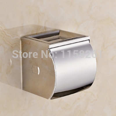 bathroom tissue box stainless steel waterproof tissue box paper holder paper holder toilet paper holder belt ashtray bk 6806-12 [paper-holder-amp-roll-holder-7111]