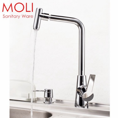 kitchen faucet with universal head taps for kitchen sink
