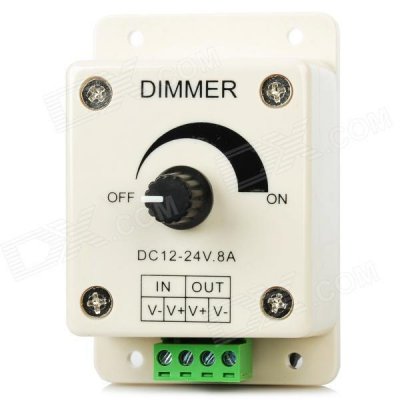 led dimmer 12v-24v 8a ,light dimmer switch controller for led strip [led-dimmer-4144]