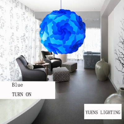 new fashion iq bedroom lamp creative lamp iq lamp light of blue color pendant lights,size 30cm ysliqb12