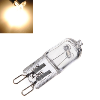 10pcs/lot frosted g9 240v 25w 40w 60w halogen lighting light bulb lamp warm white whole [g4-g9-halogen-bulbs-4002]