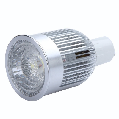 20pcs/lot cob led spotlight gu10 85-265v 5w 450lm warm white/whire led bulb spot light [led-cob-spotlight-4787]