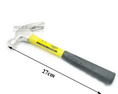27cm length carbon steel repair claw hammer, hand tool, martelo