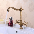 antique bronze finishing kitchen faucets kitchen tap basin faucets single hand and cold faucet hj-6713f