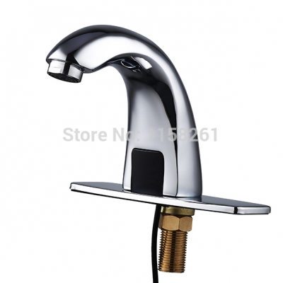 automatic inflared sensor water saving faucets inductive kitchen bathroom basin sink electric water tap cold water [auto-touch-sensor-tap-636]
