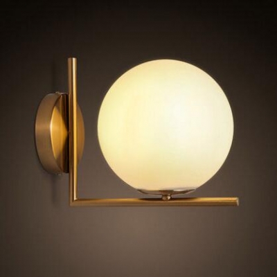 ball modern nordic simple led wall lamp antique bedside lamp wall light fixtures for bedroom aisle bar indoor lighting