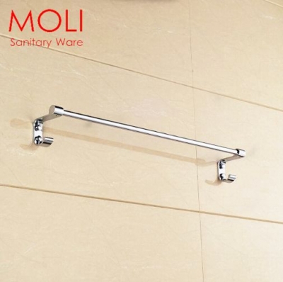 bathroom towel bar 60cm bath towel accessories stainless steel single towel rack with hook [towel-bar-8285]