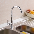 chrome finish single handle wall mounted kitchen faucet cold water brass kitchen taps 8301l