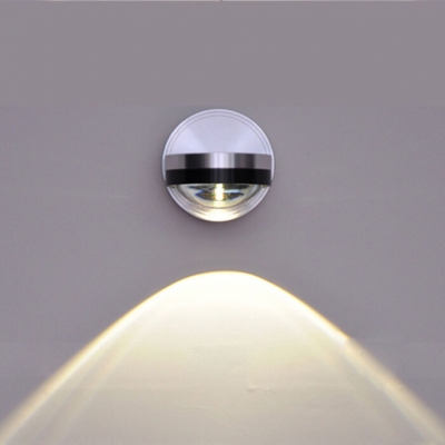 crystal led wall light ac85-265v 3w bedside wall lamp picture painting light surface mounted sconce light