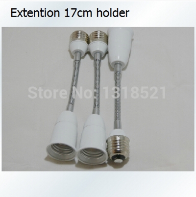 e27 to e27 lamp base extend 17cm lamp holder base extension twist adapter for led light bulb