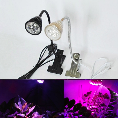 full spectrum 10w clip led grow lights - flexible 30cm tube style, ac85-265v,for plant potted lighting