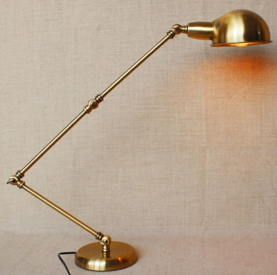 metal adjustable loft style industrail vintage led desk lamp simple table lamp for cafe study room bar light luminaria de mesa