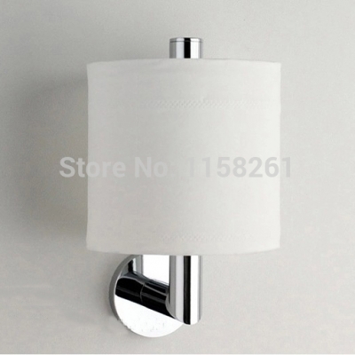new euro style bathroom accessories products solid brass chrome toilet paper holder,roll holder,holder without cover fm-3690 [paper-holder-amp-roll-holder-7089]