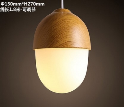 original wood color handing lamp led pendant light fixtures for living room lighting,lustres de sala teto e pendentes [led-pendant-lights-5531]