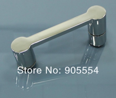 175mm chrome color 2pcs/lot 304 stainless steel shower room glass door handle