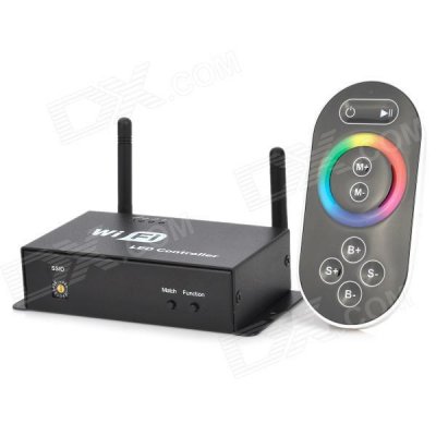 3-ch wifi rgb led controller dimmer for android / ios (dc 5~24v)