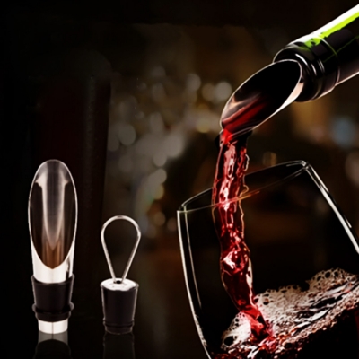 3pcs 2 in 1 wine bottle stopper stainless steel wine bottle stoppers funnel pourer dumping plug wine bottle pourer