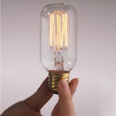 40w e27 vintage edison light bulbs tungsten lamp 110v/220v antique incandescent bulb for table light [light-bulbs-4864]