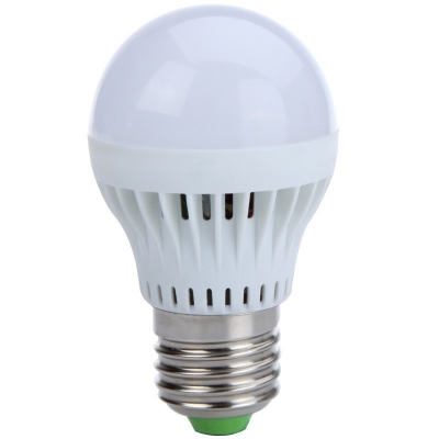 5pcs/lots new led lamp bulb e27 3w 220v/110v 270lm warm white/white silver shell lamps for home [led-bulb-4547]