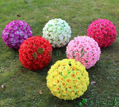 artificial ball flower, garden ornament decoration