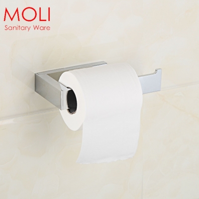 bathroom toilet paper holder square bath hardware paper holder for bathroom [toilet-paper-holder-8102]