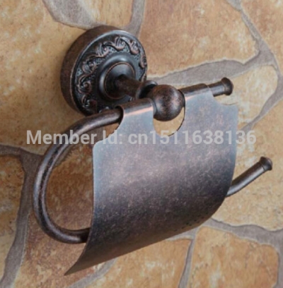 contemporary wall mounted bathroom oil rubbed bronze toilet paper holder waterproof [toilet-paper-holder-8168]