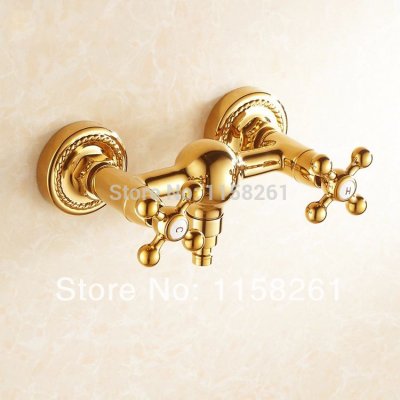 garden guarantee cold and gold brass washing machine fast open faucet lengthen mop pool bath faucet hj-0220k